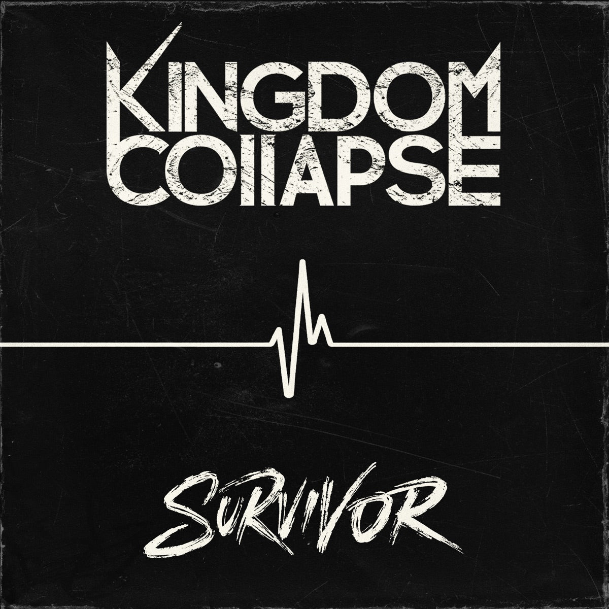 Kingdom Collapse — Survivor - EP, vinyl LP album cover