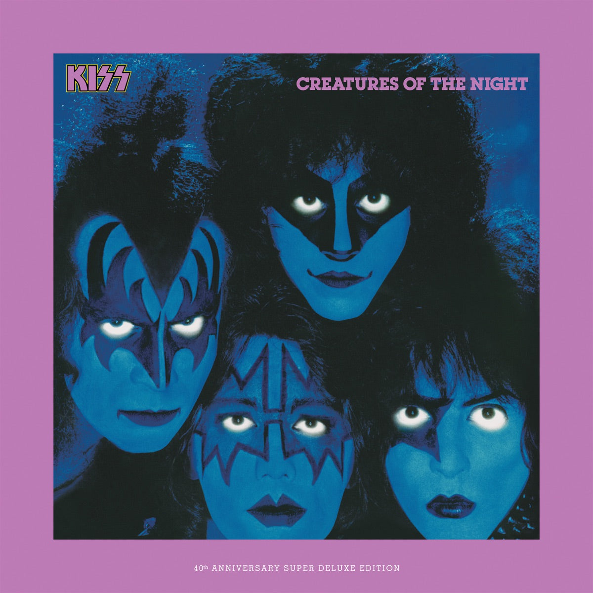 Kiss — Creatures Of The Night (40th Anniversary / Deluxe), vinyl LP album cover
