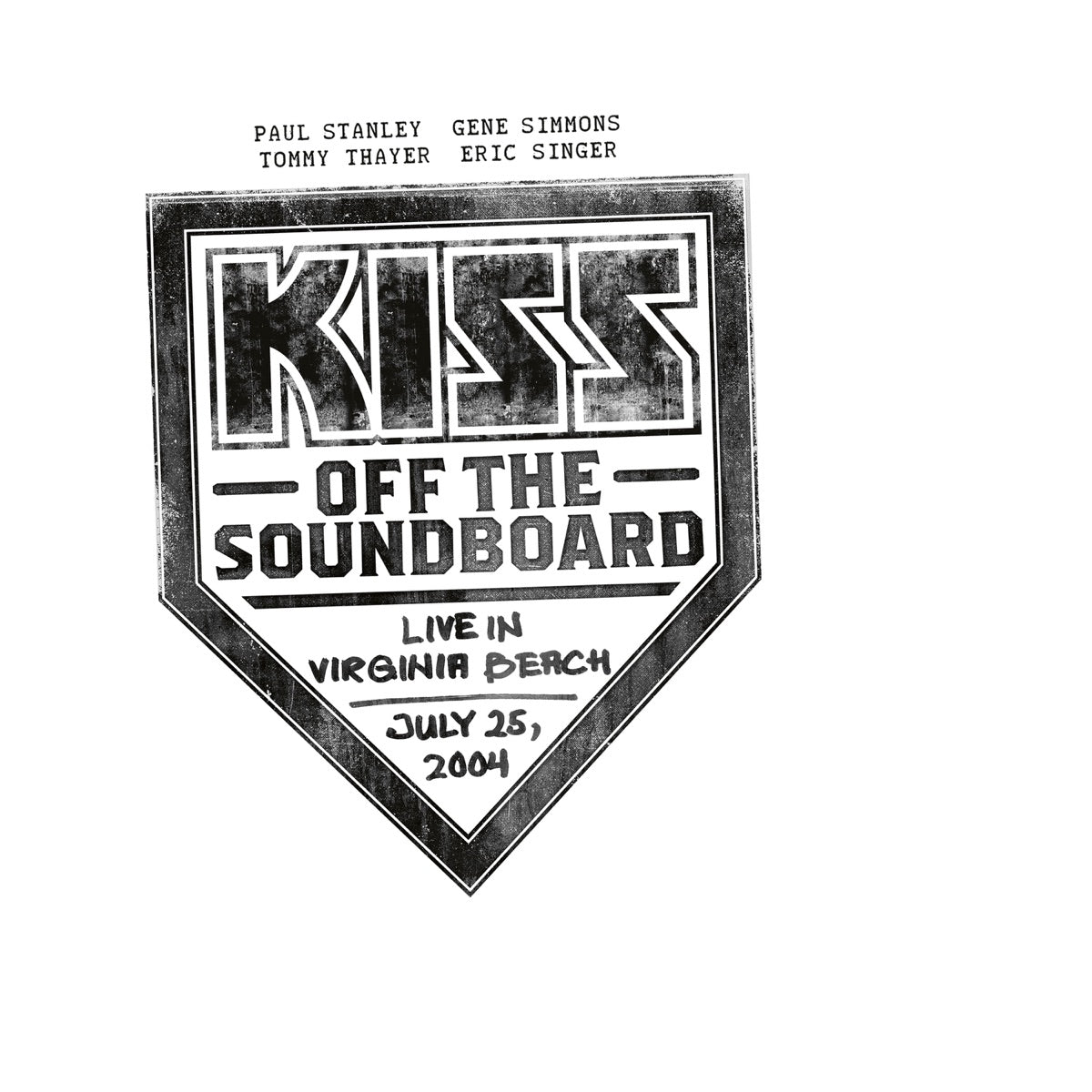 Kiss — KISS Off The Soundboard: Live In Virginia Beach, vinyl LP album cover