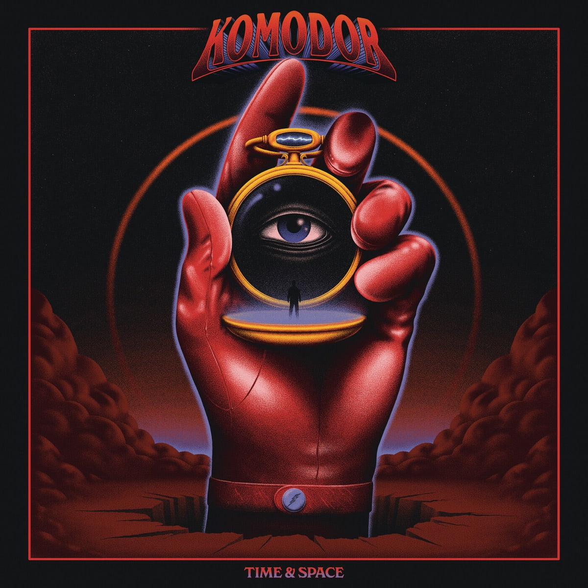 Komodor — Time & Space, vinyl LP album cover
