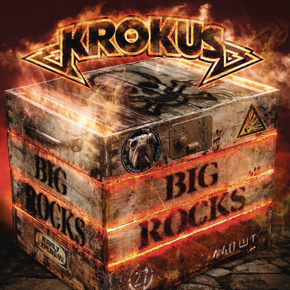 Krokus — BIG ROCKS, vinyl LP album cover