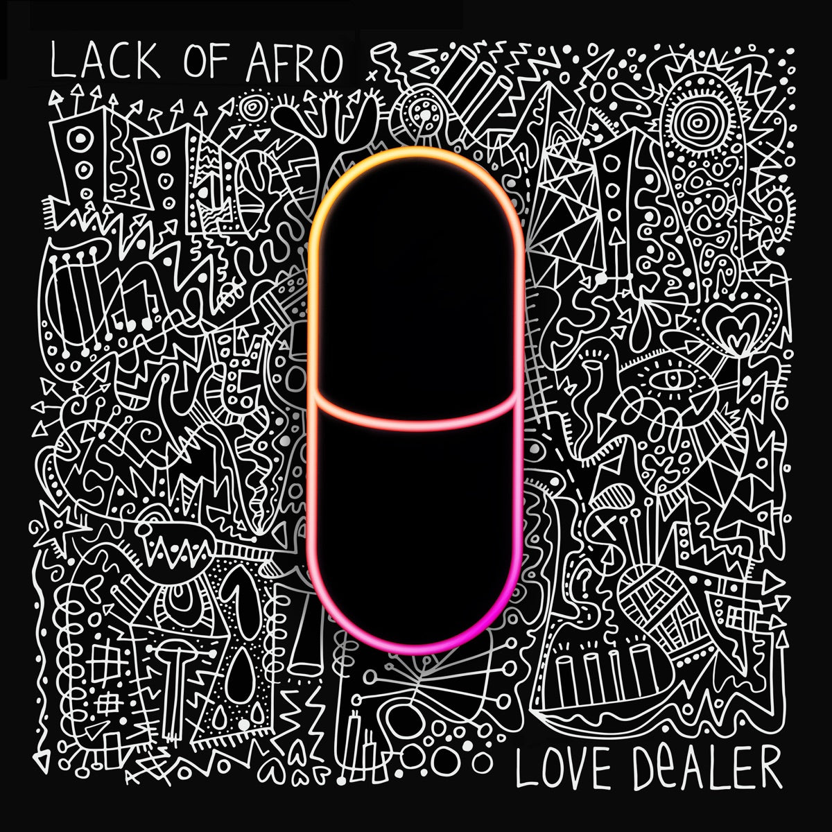 Lack of Afro — Love Dealer, vinyl LP album cover