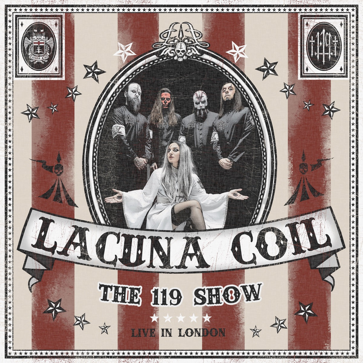 Lacuna Coil — The 119 Show - Live in London, vinyl LP album cover