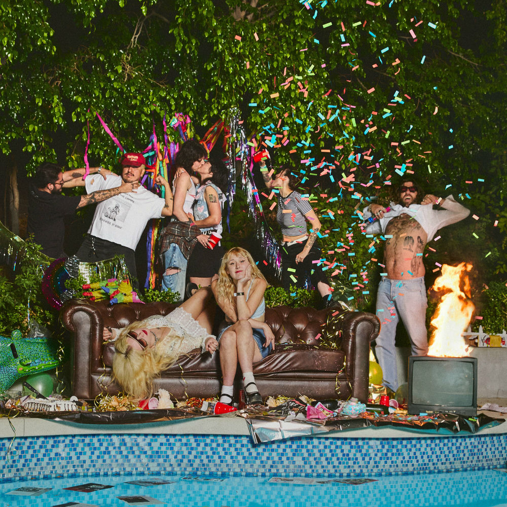 Lambrini Girls — Who Let The Dogs Out, vinyl LP album cover