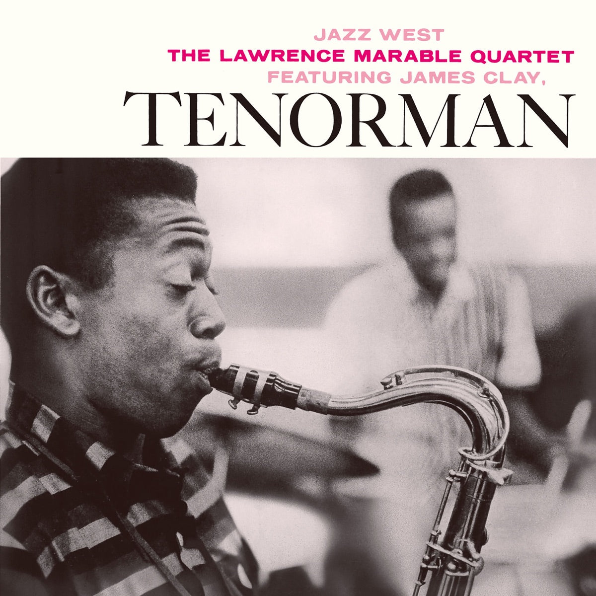 Lawrence Marable Quartet — Tenorman (feat. James Clay), vinyl LP album cover