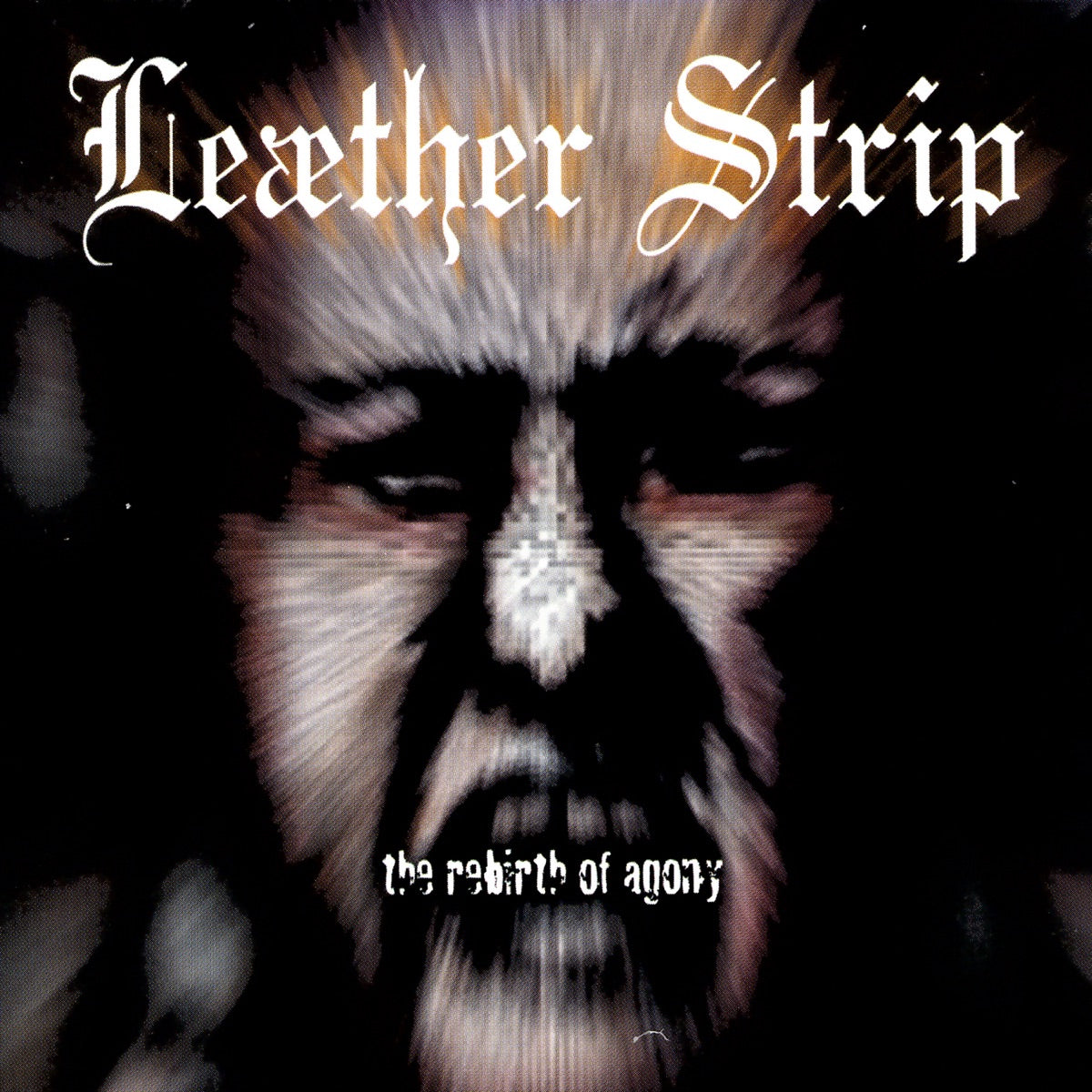 Leæther Strip — The Rebirth Of Agony, vinyl LP album cover