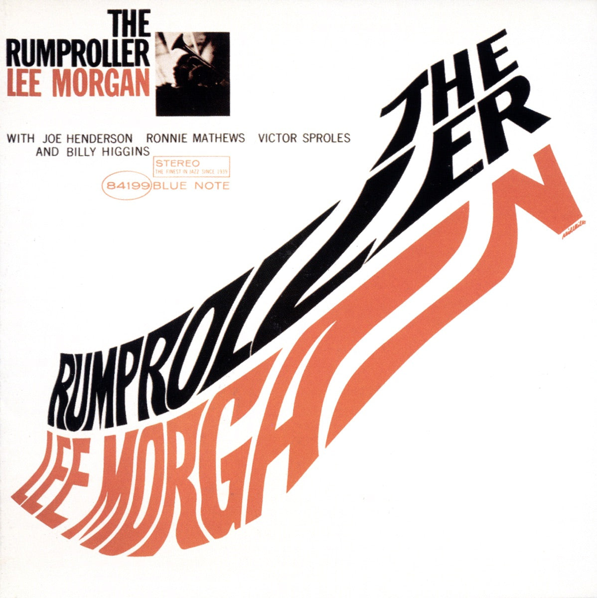 Lee Morgan — The Rumproller (The Rudy Van Gelder Edition Remastered), vinyl LP album cover