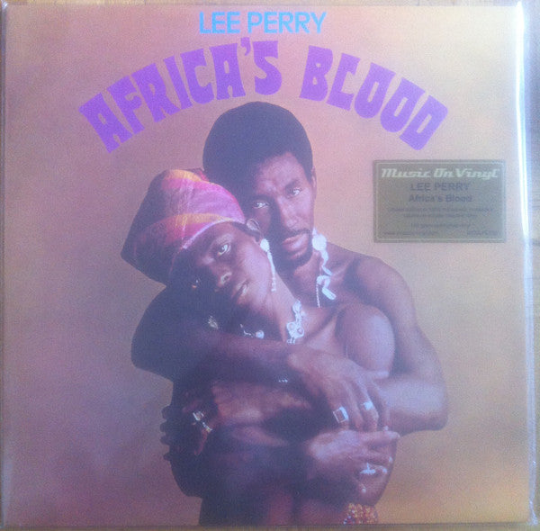 Lee Perry — Africa's Blood, vinyl LP album cover