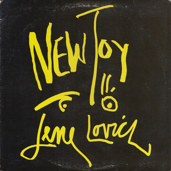 Lene Lovich — New Toy, vinyl LP album cover