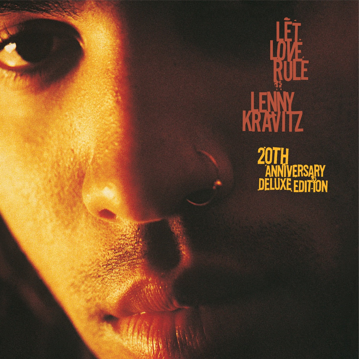 Lenny Kravitz — Let Love Rule (Justice Remix) - Single, vinyl LP album cover