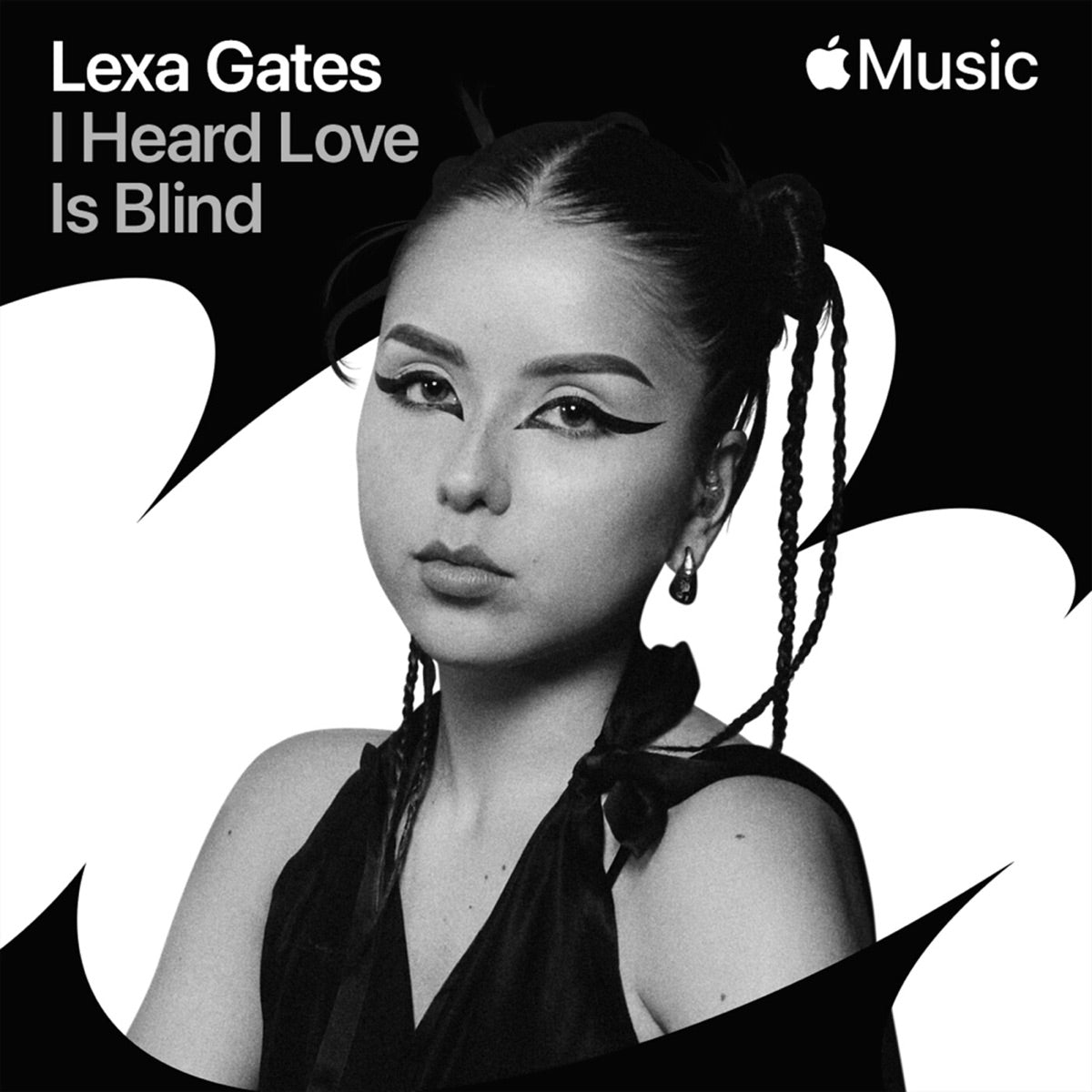 Lexa Gates — I Heard Love Is Blind - Single, vinyl LP album cover
