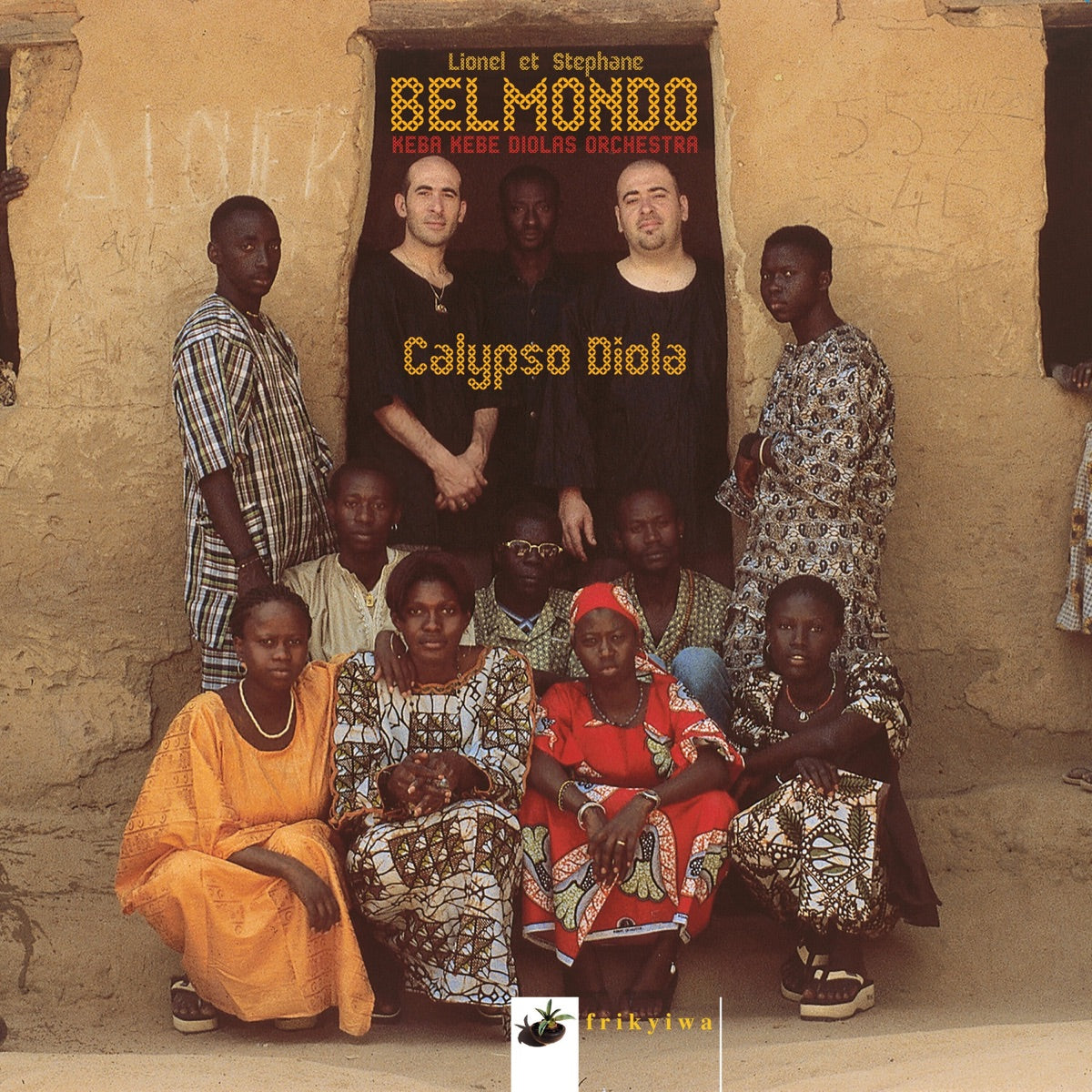Lionel Belmondo & Stéphane Belmondo — Calypso Diola (feat. Kéba Kébé Diolas Orchestra), vinyl LP album cover