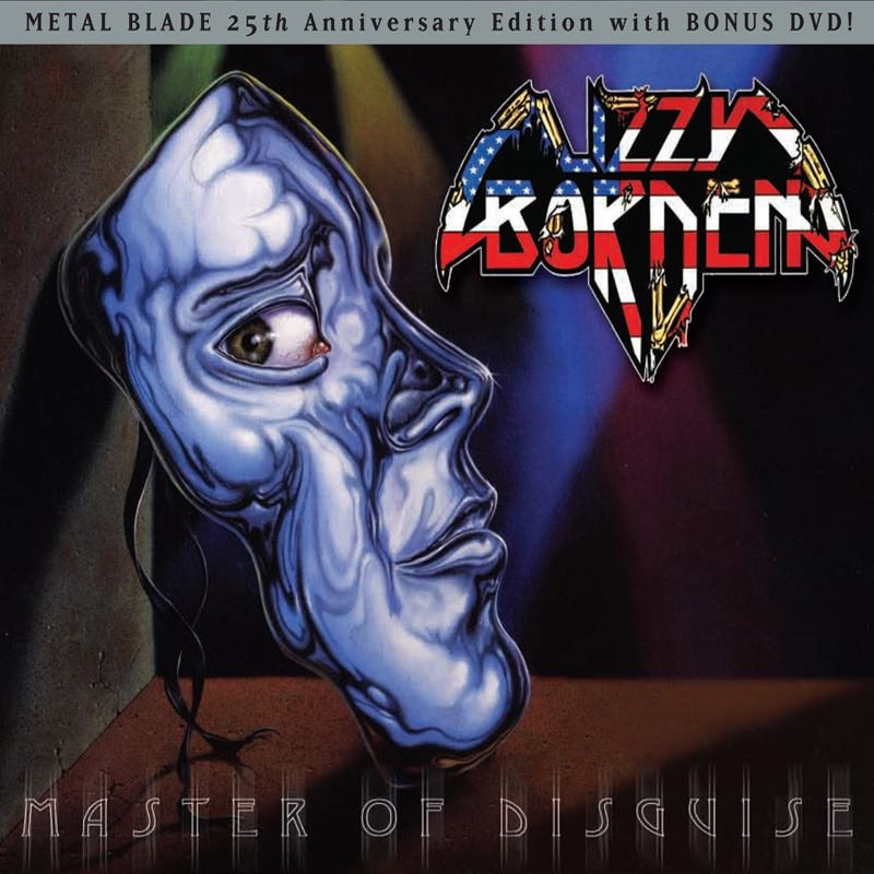 Lizzy Borden — Master of Disguise (Metal Blade 25th Anniversary Edition), vinyl LP album cover