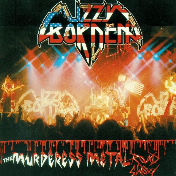 Lizzy Borden — The Murderess Metal Road Show (Live), vinyl LP album cover
