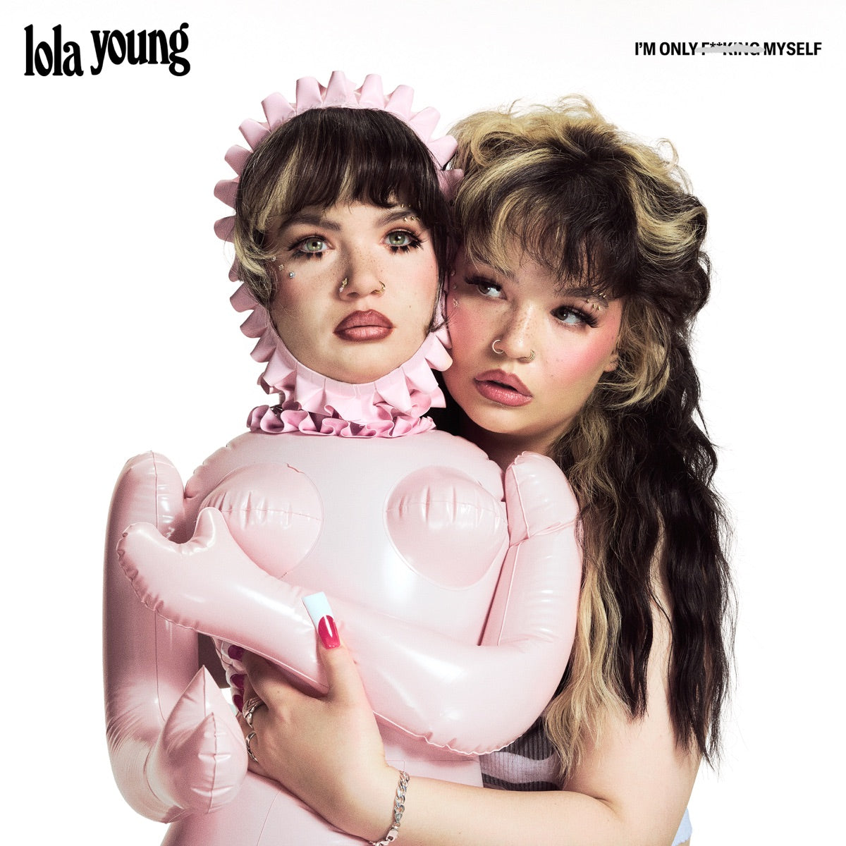 Lola Young — I’m Only F**king Myself, vinyl LP album cover