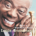 Louis Armstrong — What a Wonderful World, 7-inch vinyl single album cover