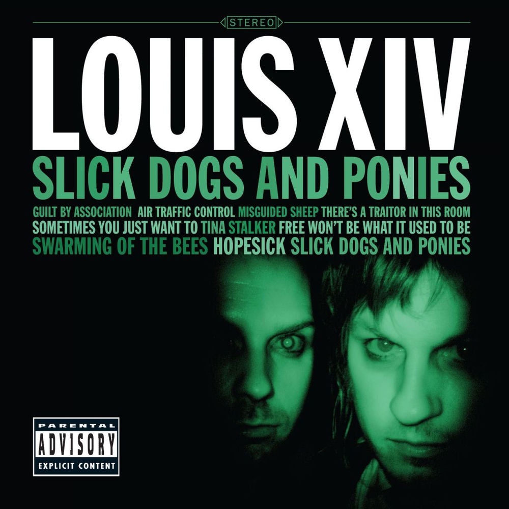 Louis XIV — Slick Dogs And Ponies, vinyl LP album cover