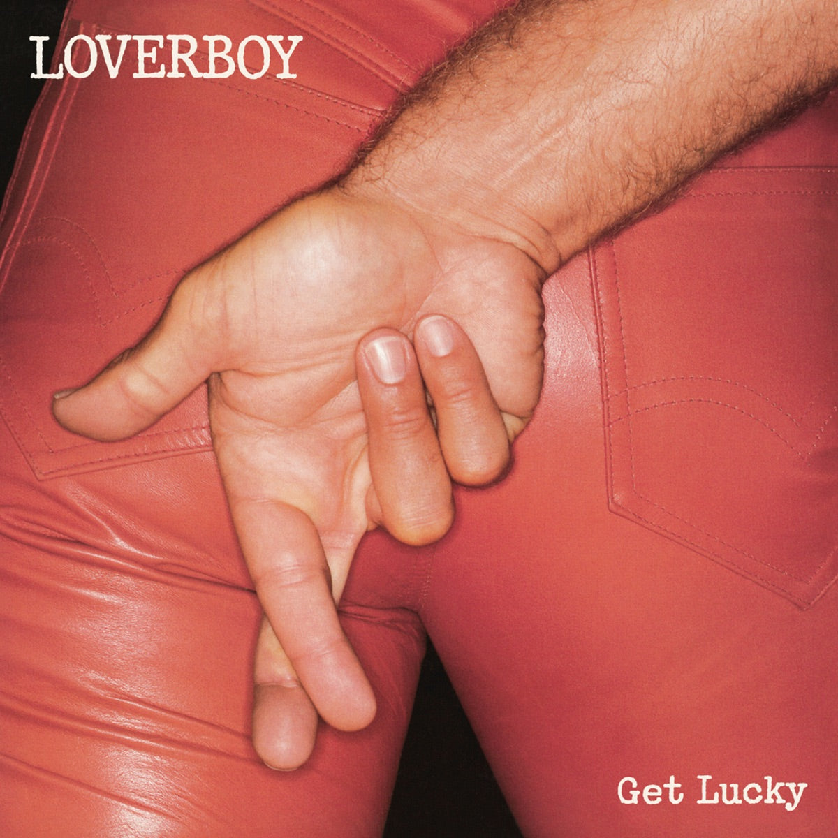 Loverboy — Get Lucky, vinyl LP album cover