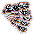 LP Stickers, 5 pack, Licorice Pizza logo, 5 inch x 1.87