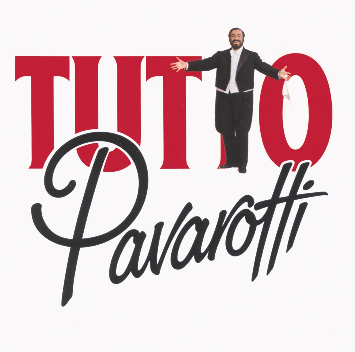 Luciano Pavarotti — Tutto Pavarotti, vinyl LP album cover