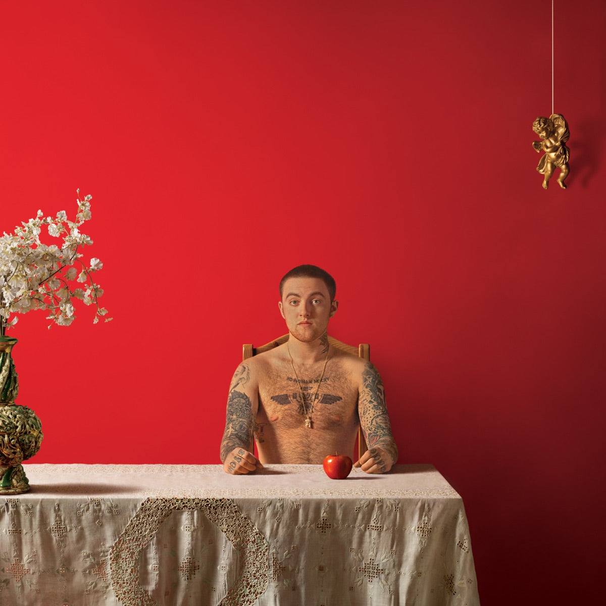 Mac Miller — Watching Movies with the Sound Off, vinyl LP album cover