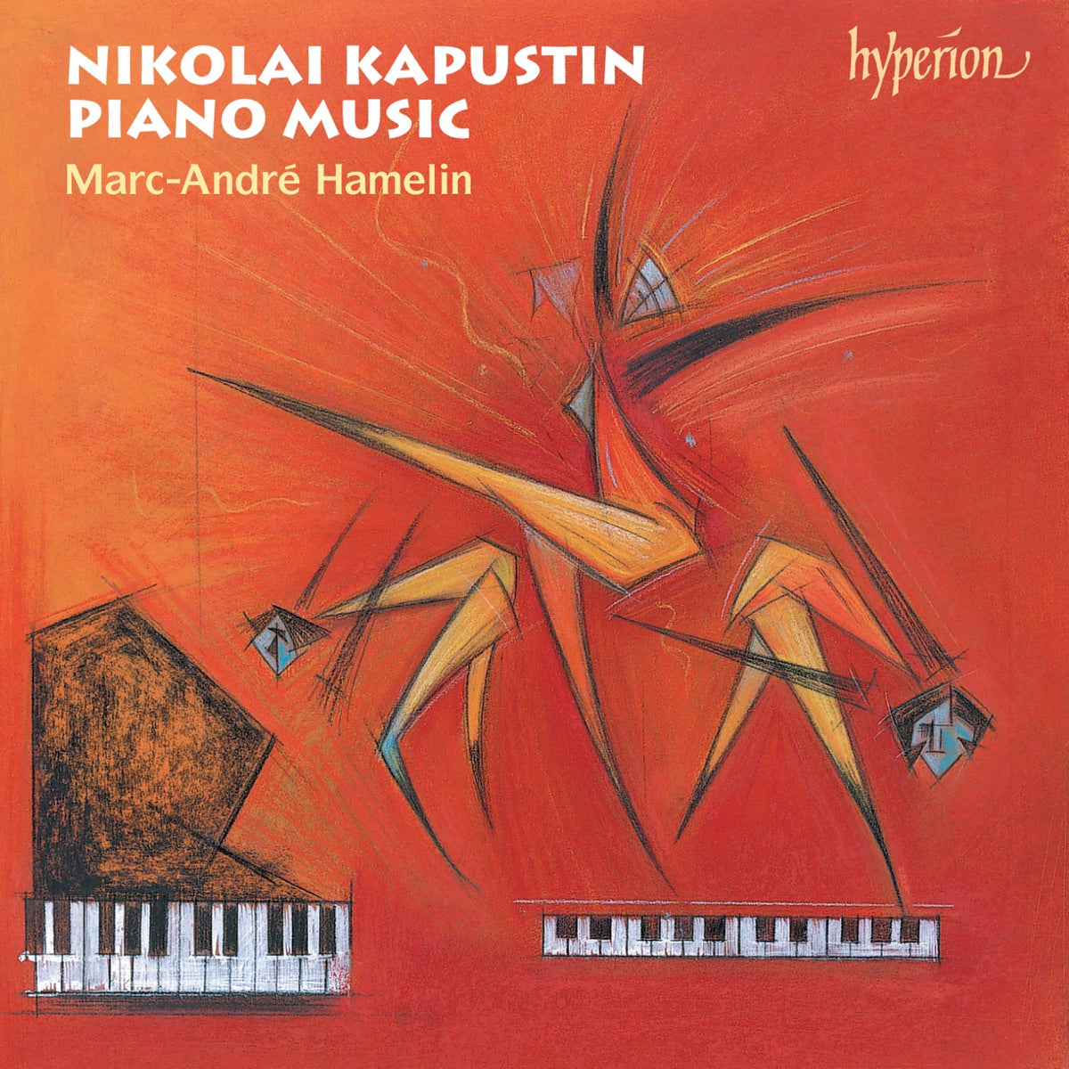Marc-André Hamelin — Kapustin: 8 Concert Etudes, Piano Sonata No. 6 & Other Works, vinyl LP album cover