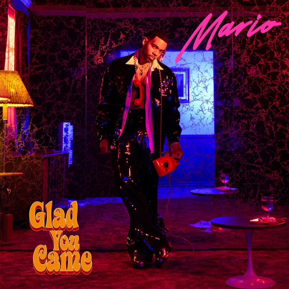 Mario — Glad You Came, vinyl LP album cover