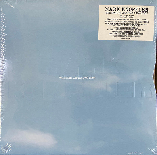 Mark Knopfler — The Studio Albums 1996-2007, vinyl LP album cover