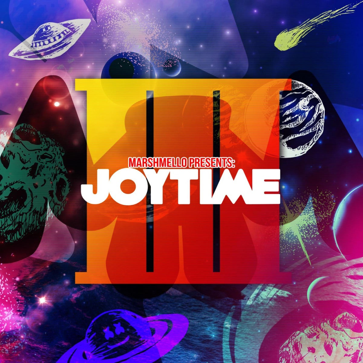 Marshmello — Joytime III, vinyl LP album cover
