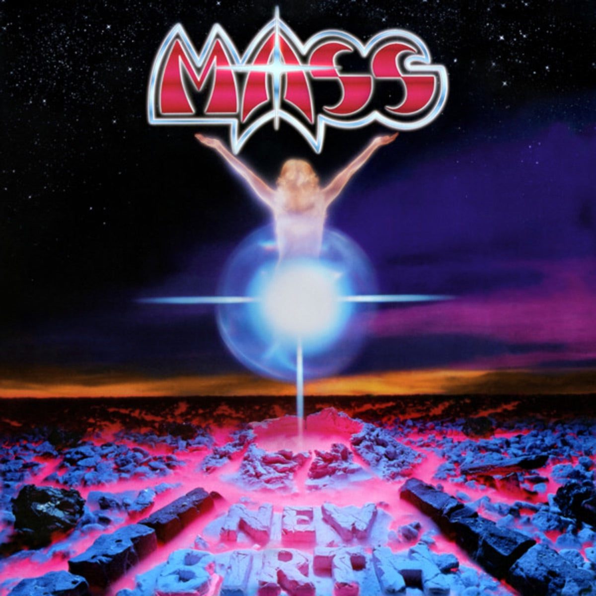 Mass — New Birth (Anniversary Remasters Edition), vinyl LP album cover