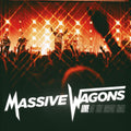 Massive Wagons — Live at The Great Hall, vinyl LP album cover