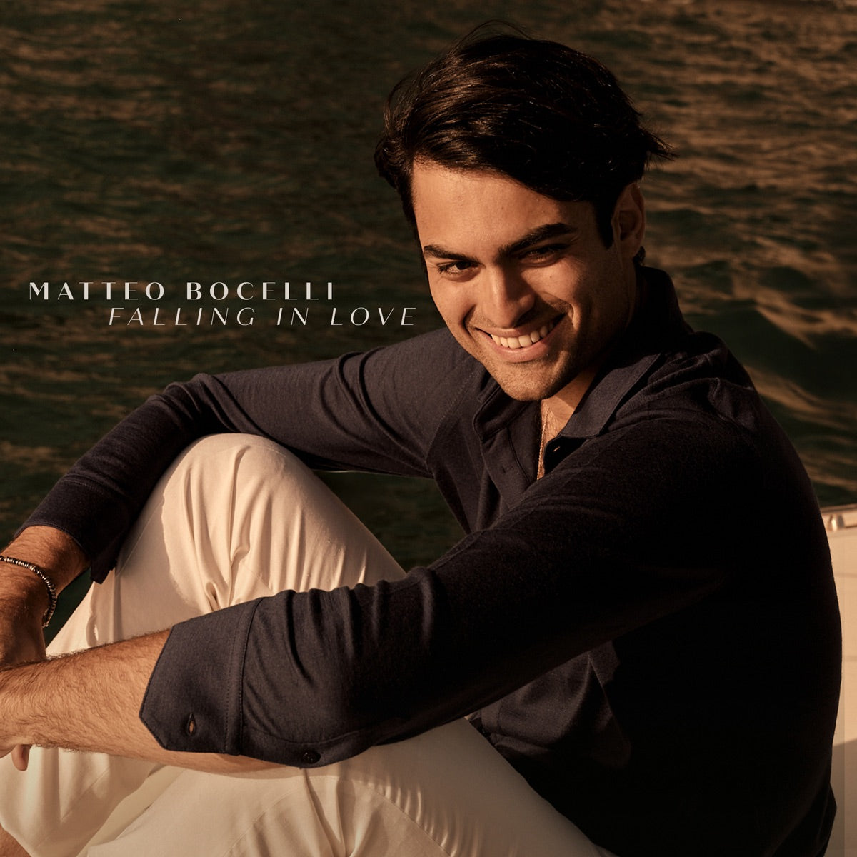 Matteo Bocelli — Falling In Love, vinyl LP album cover