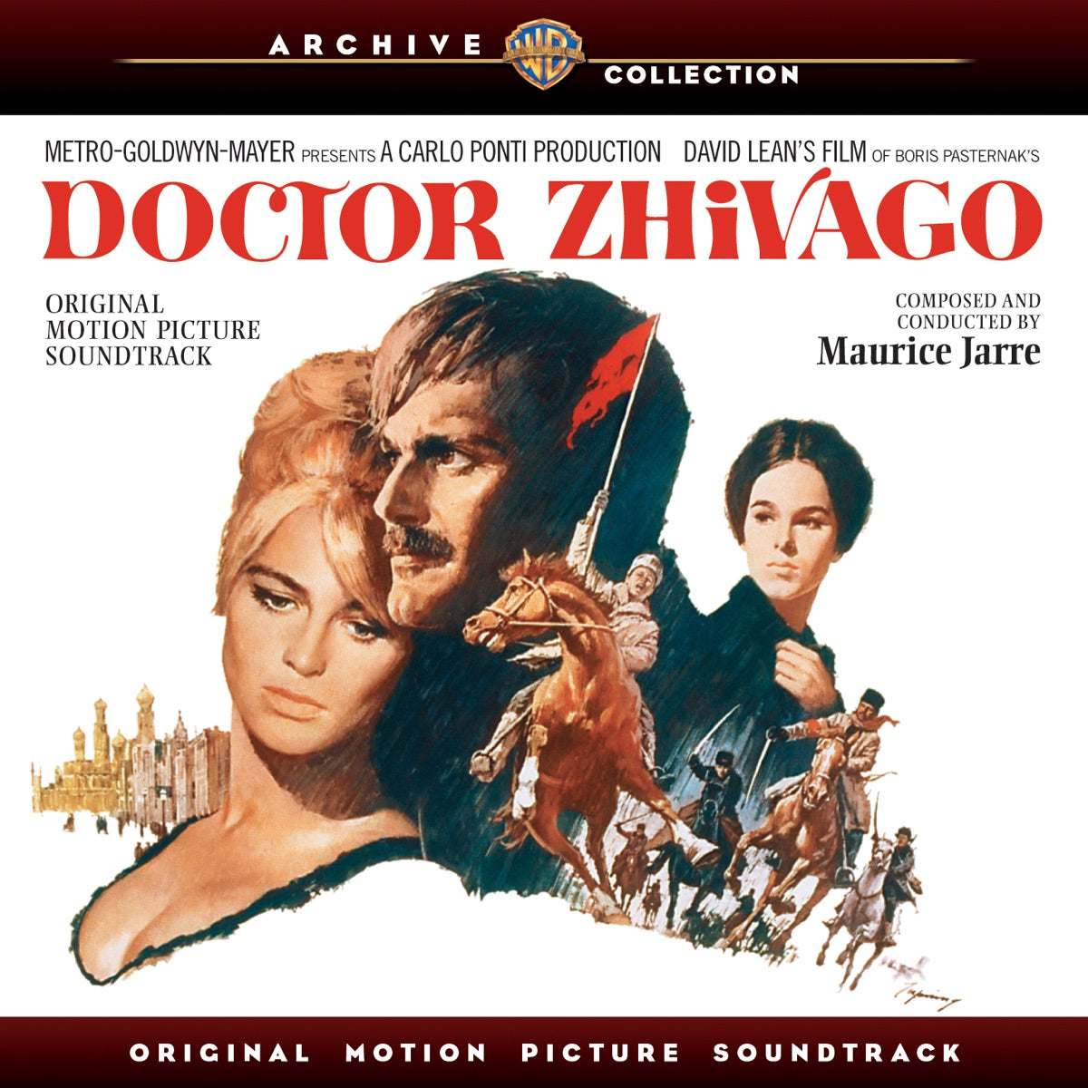Maurice Jarre — Doctor Zhivago (Original Motion Picture Soundtrack), vinyl LP album cover