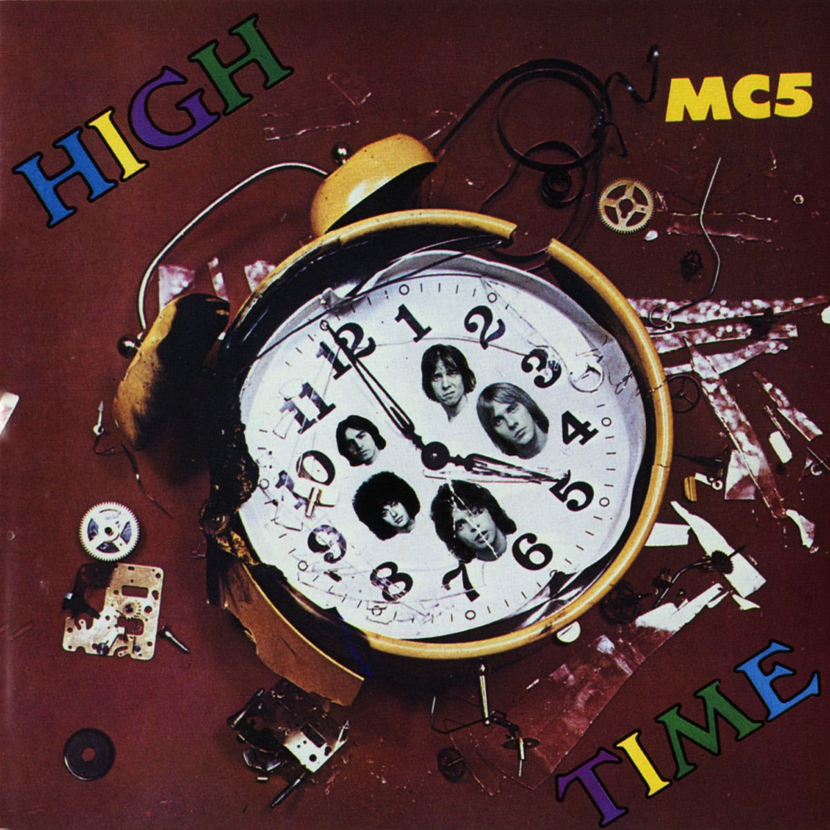 MC5 — High Time, vinyl LP album cover