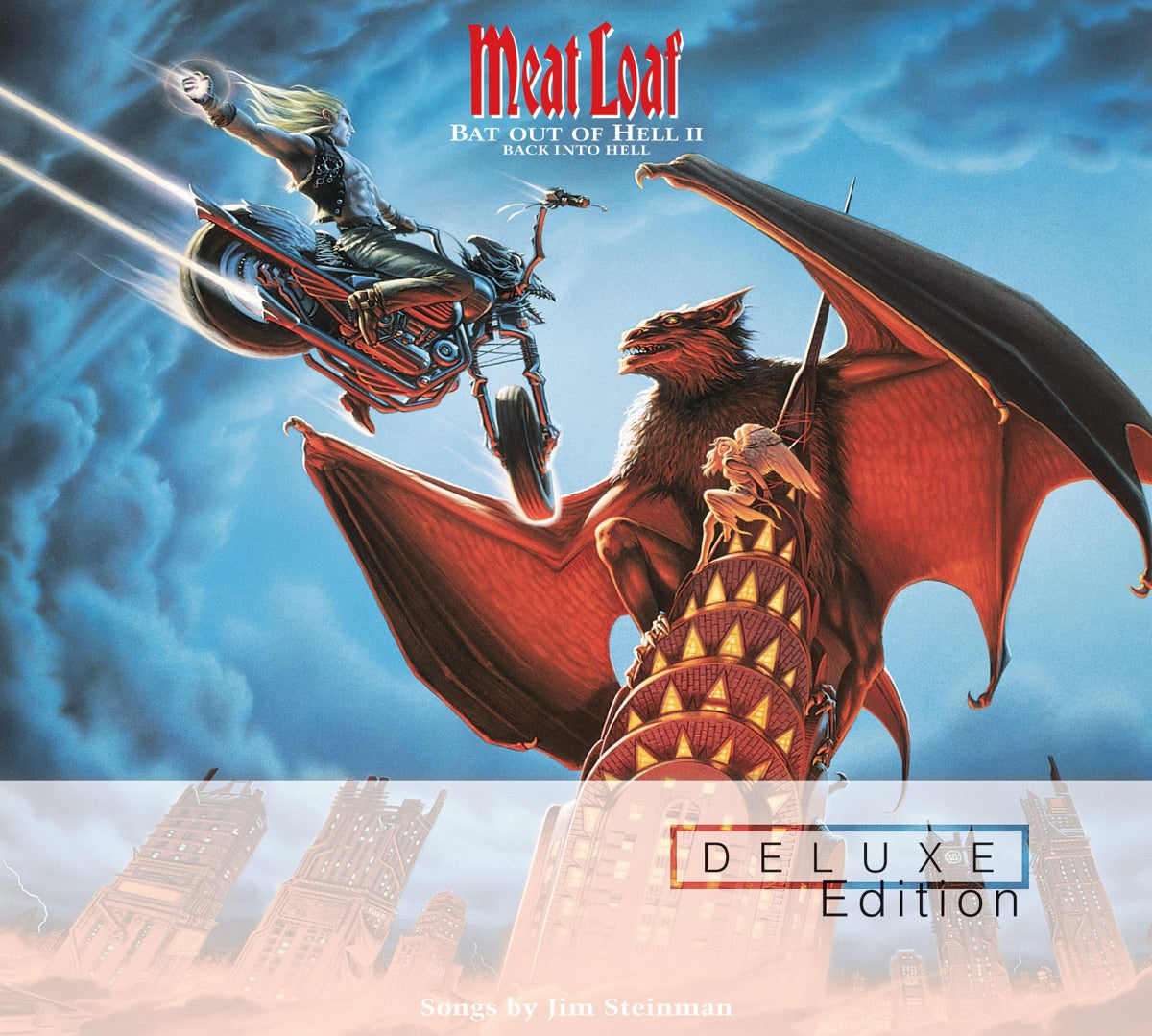 Meat Loaf — Bat Out of Hell II: Back Into Hell (Deluxe Edition), vinyl LP album cover