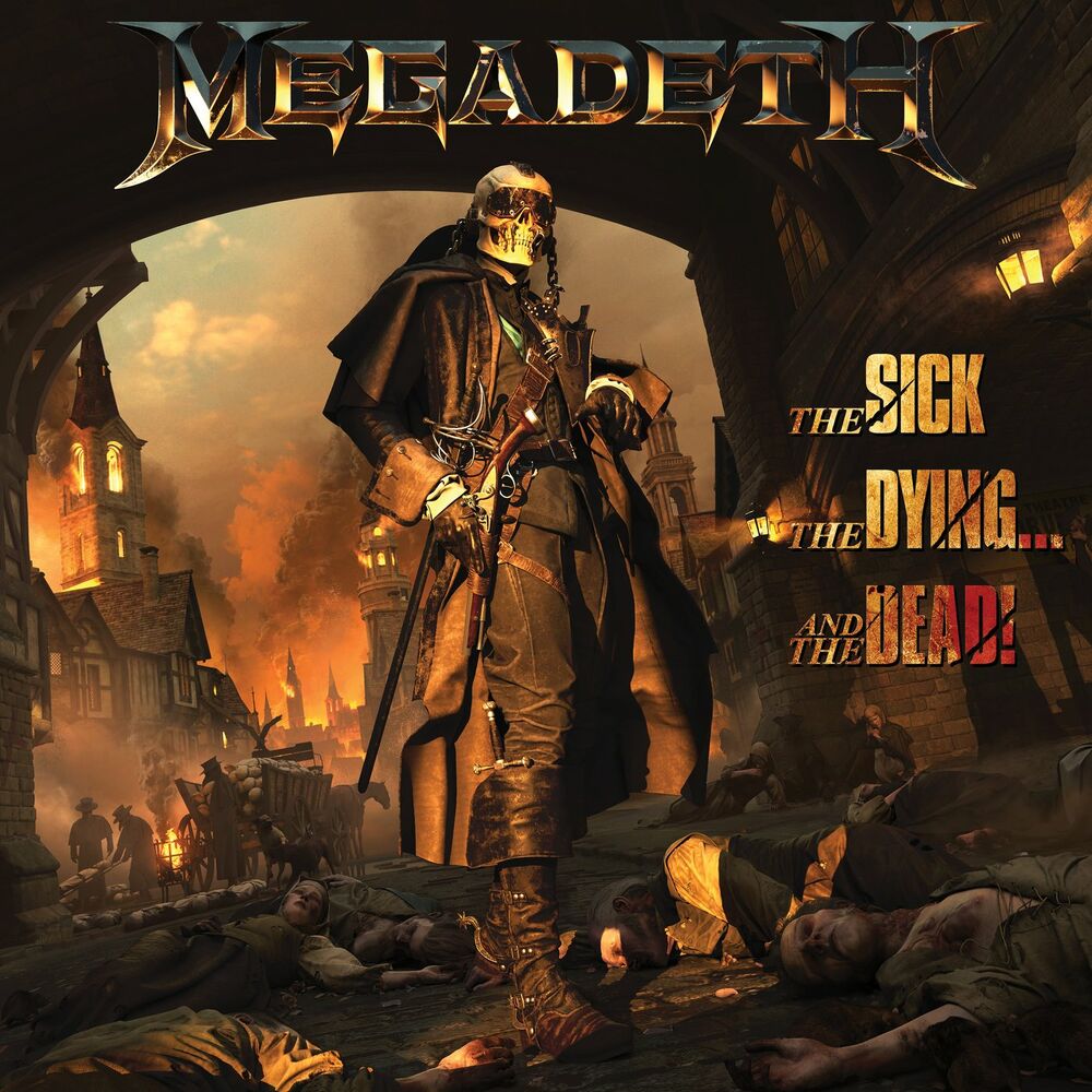 Megadeth — The Sick, The Dying… And The Dead!, vinyl LP album cover