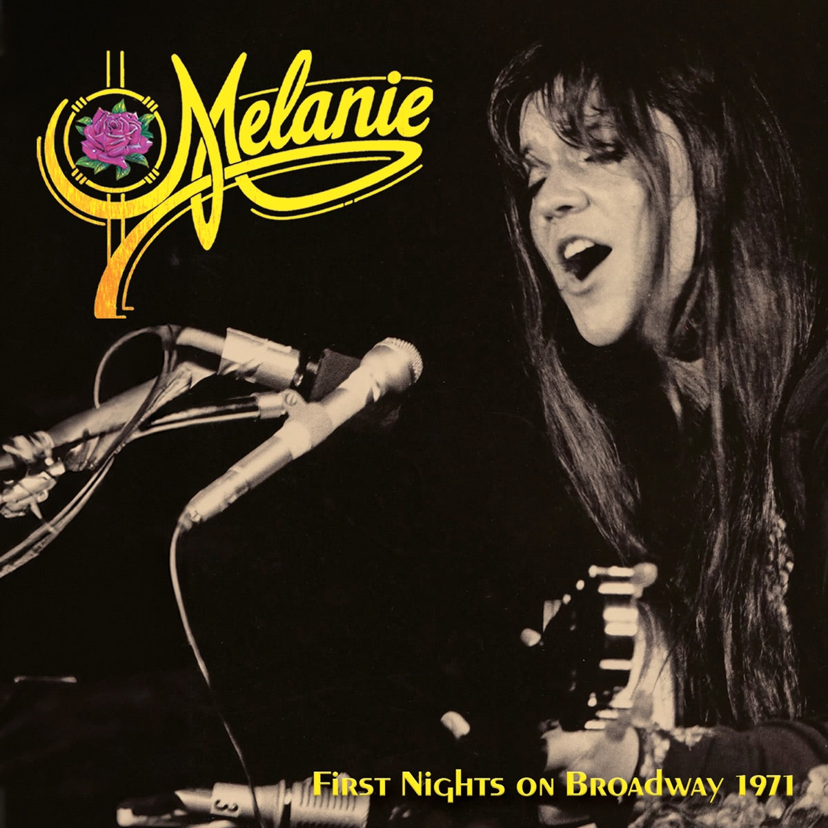 Melanie — First Nights On Broadway 1971 (Live at the DeMille Theater, New York, NY, 1971), CD album cover