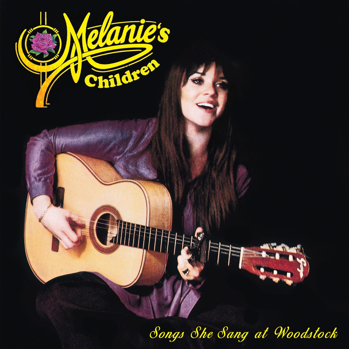 Melanie & Melanie's Children — Songs She Sang At Woodstock, CD album cover