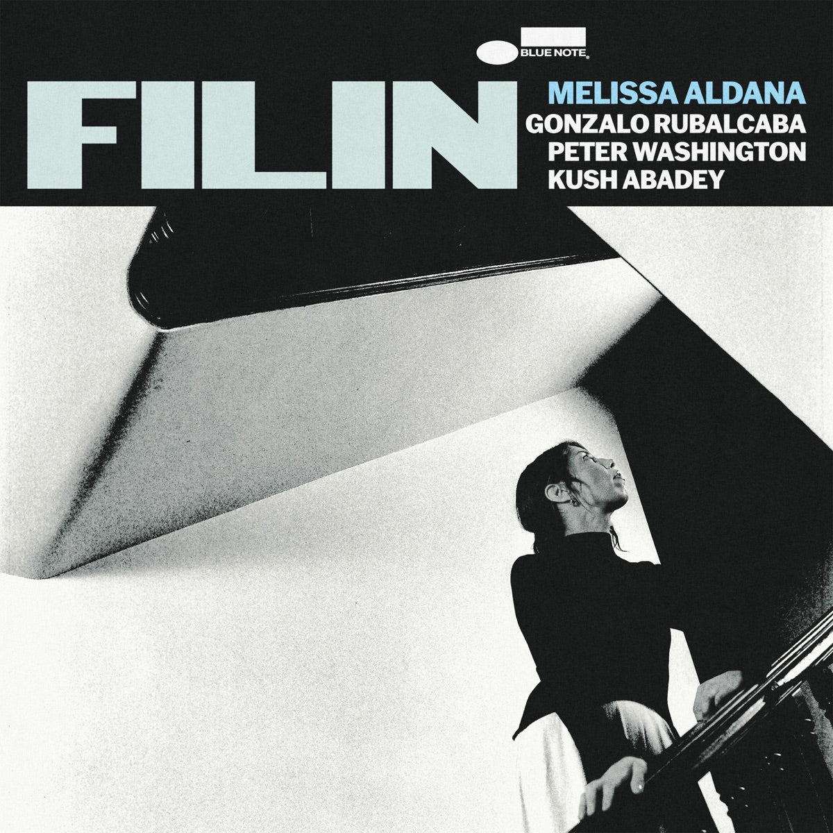 Melissa Aldana — Filin, vinyl LP album cover