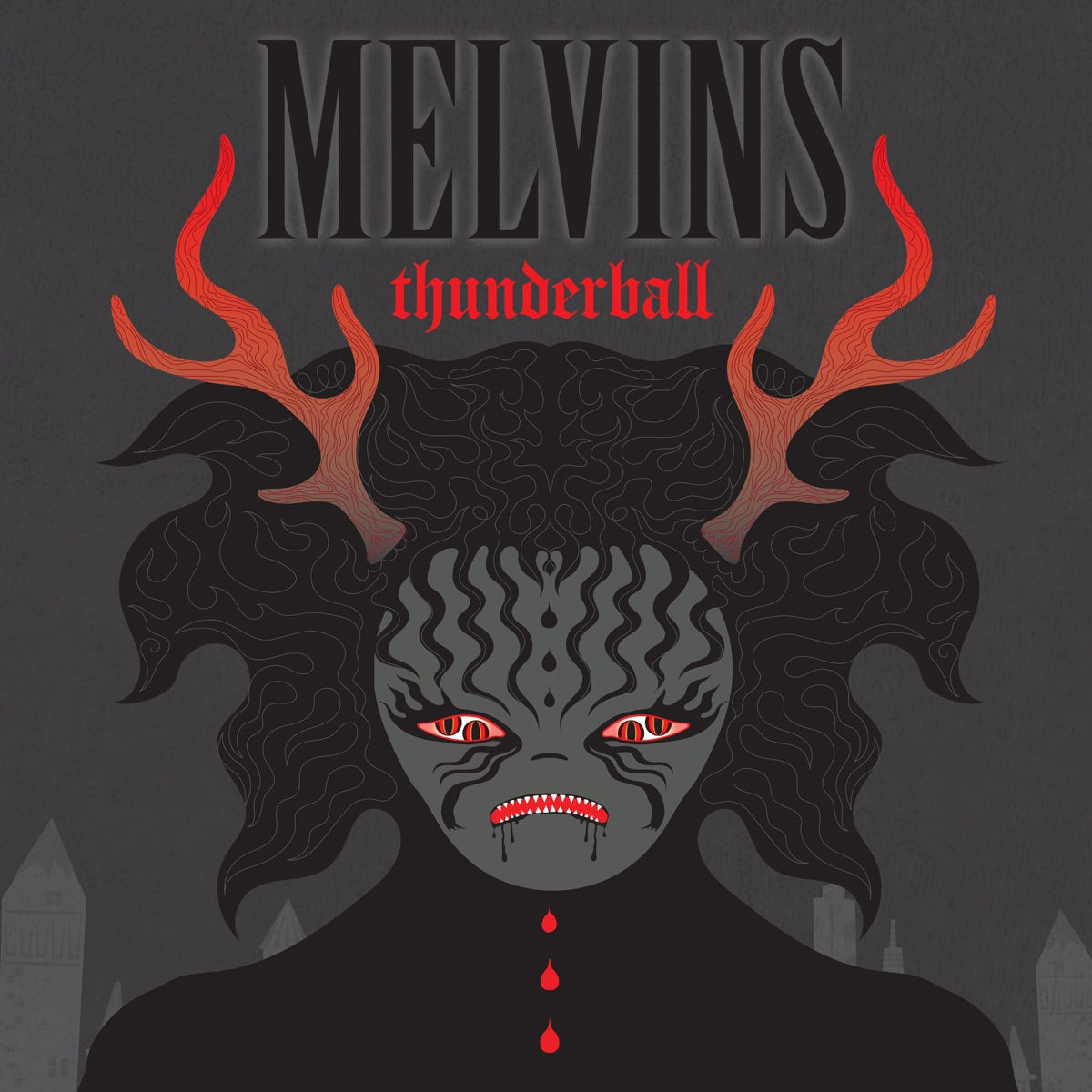 Melvins — Thunderball, vinyl LP album cover