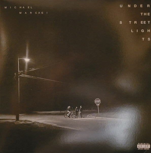 Michael Marcagi — Under The Streetlights, vinyl LP album cover