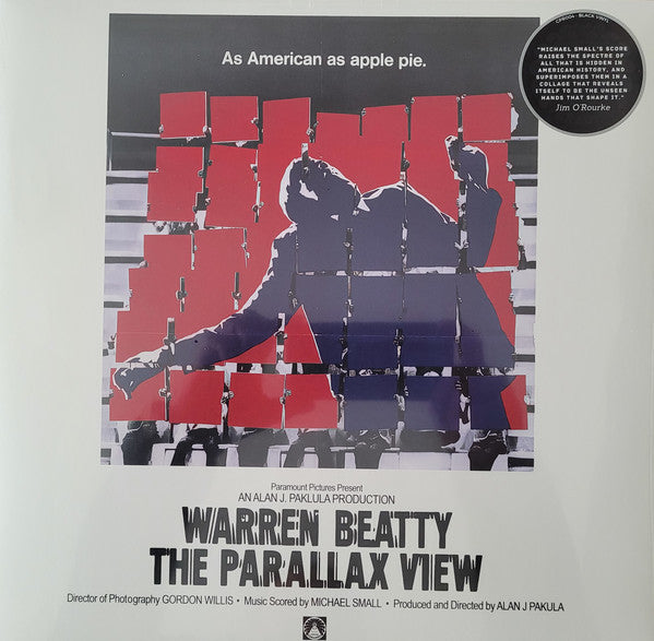 Michael Small — The Parallax View OST, vinyl LP album cover