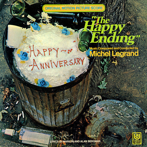 Michel Legrand — The Happy Ending (Original Motion Picture Score), vinyl LP album cover