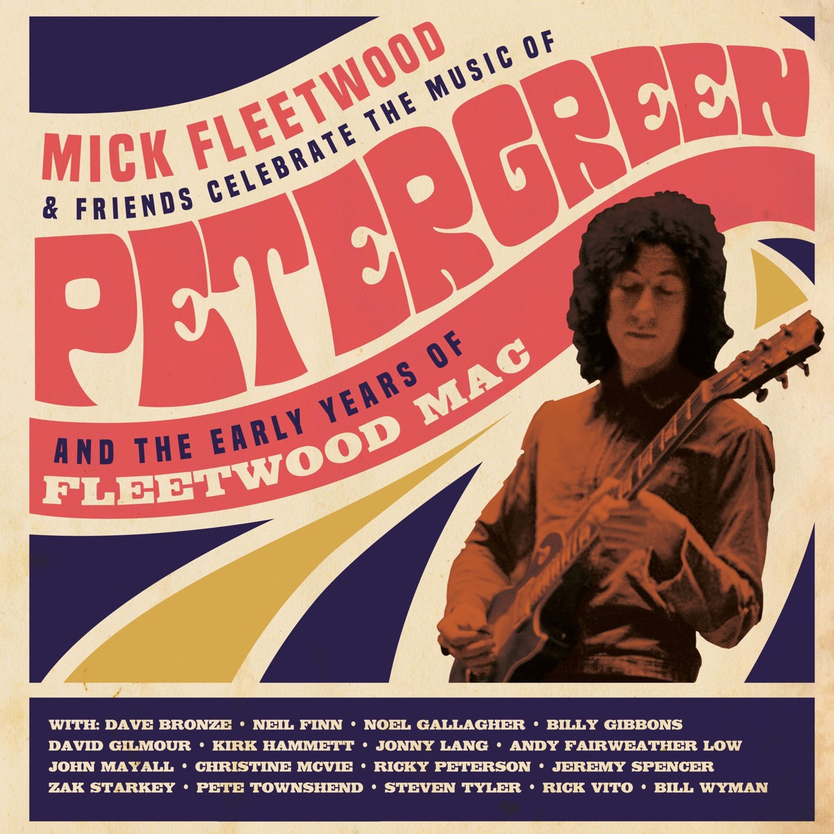 Mick Fleetwood — Celebrate the Music of Peter Green and the Early Years of Fleetwood Mac, vinyl LP album cover