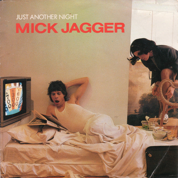 Mick Jagger — Just Another Night, vinyl LP album cover