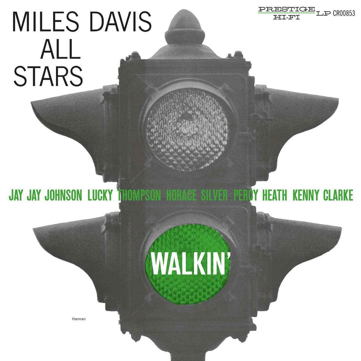 Miles Davis All Stars — Walkin' (Remastered 2025), vinyl LP album cover
