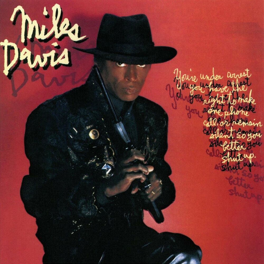 Miles Davis — You're Under Arrest (2022 Remaster), vinyl LP album cover