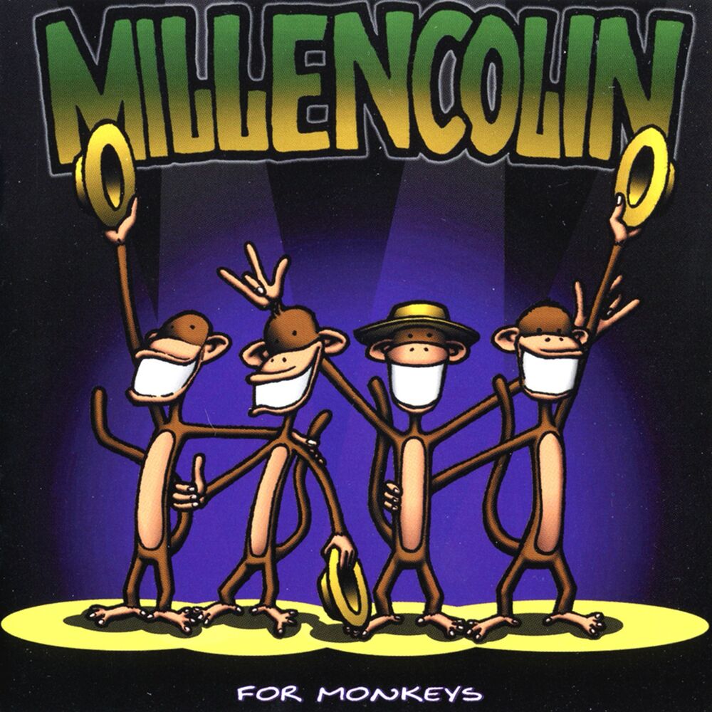 Millencolin — For Monkeys, vinyl LP album cover