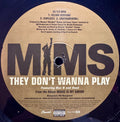 Mims — They Don't Wanna Play / It's Alright, vinyl LP album cover