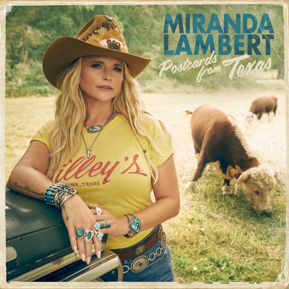 Miranda Lambert — Postcards From Texas, vinyl LP album cover